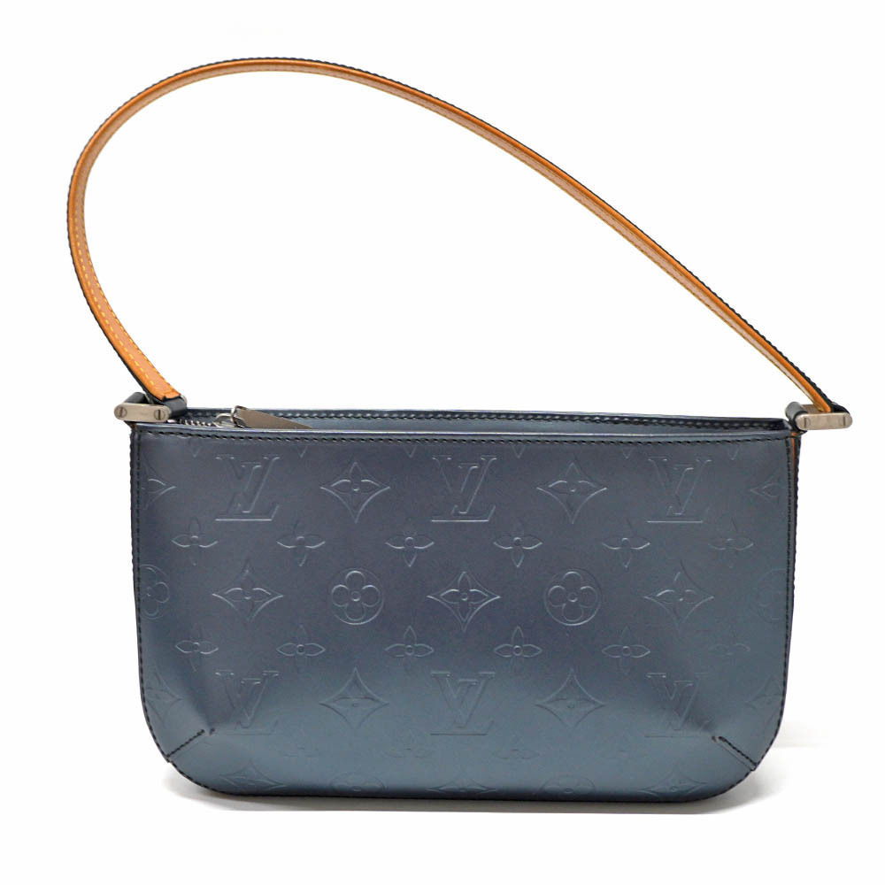 Louis Vuitton Fowler Monogram Matte Leather Blue